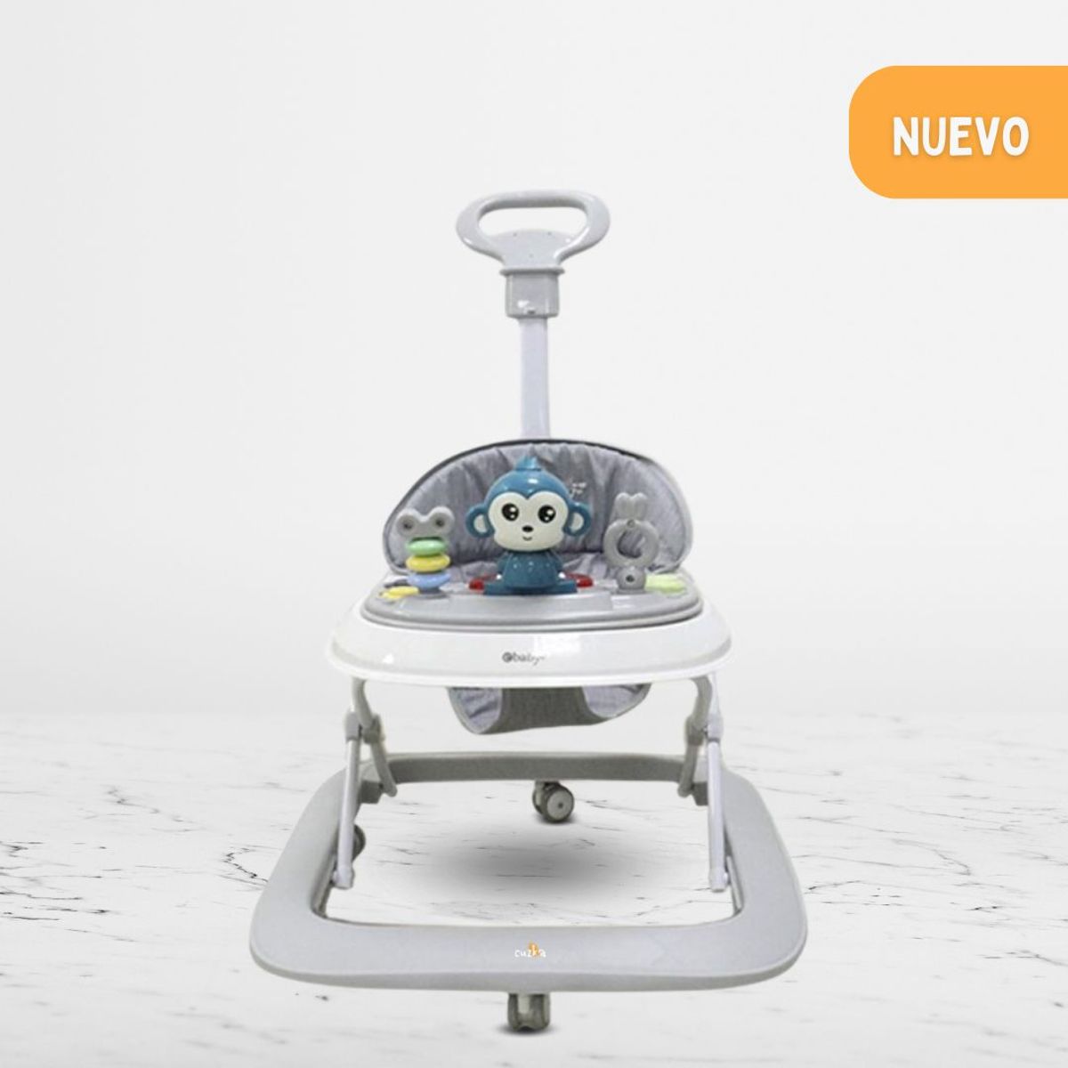 EBABY - Andador Musical Didáctico para Bebés «VARI» Gray