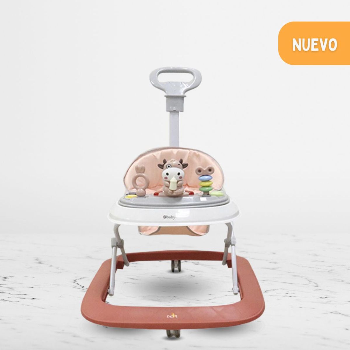 EBABY - Andador Musical Didáctico para Bebés «VARI» Rojo