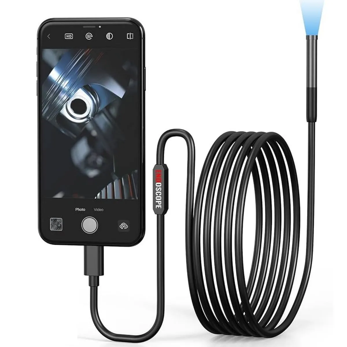 OEM - Camara Endoscopio Hd - 3 Metros Con Luz Led - Wifi Para Celular
