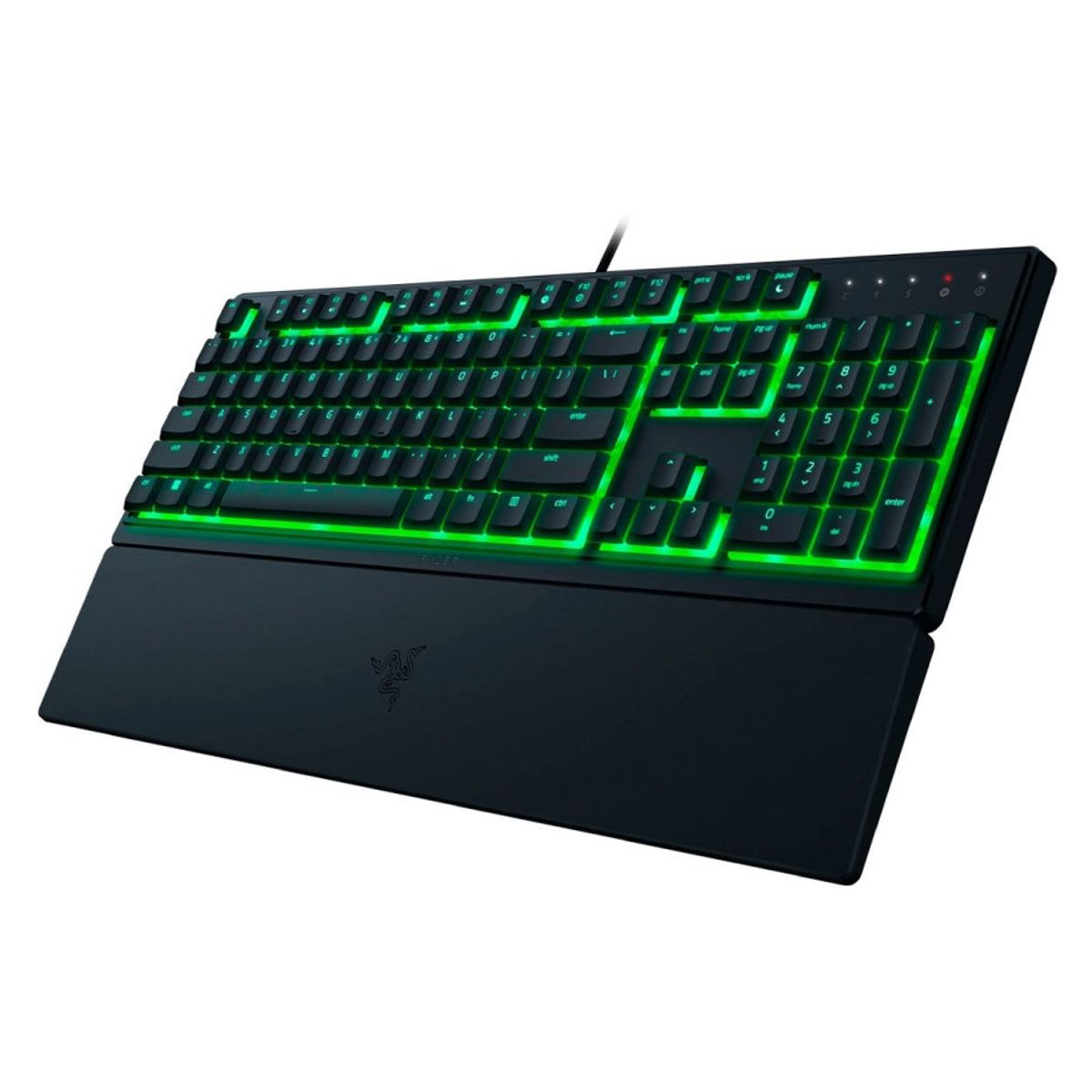 RAZER - TECLADO RAZER ORNATA V3 X MEMBRANE LOW PROFILE SP CHROMA BLACK
