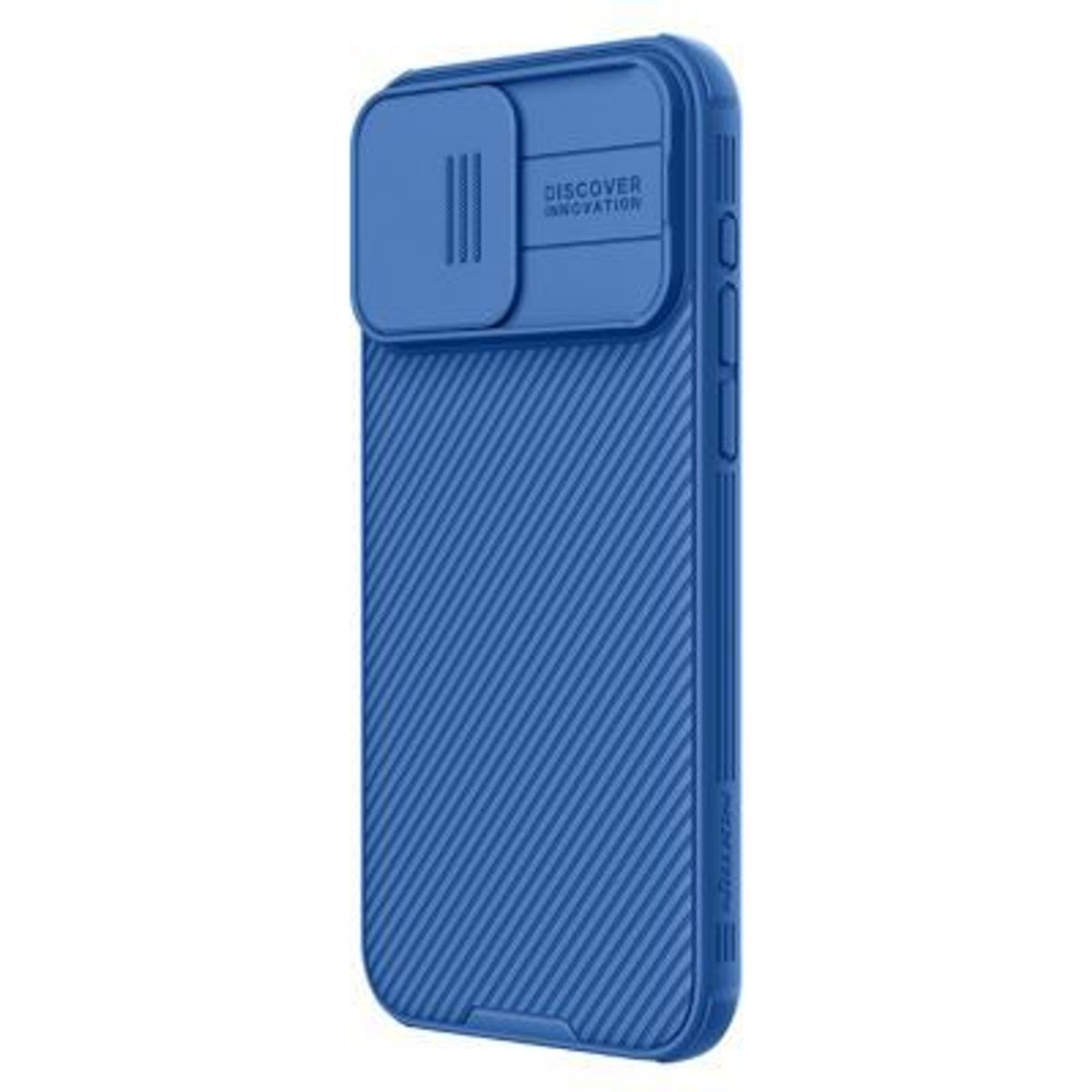 NILLKIN - Funda Nillkin CamShield Pro iPhone 15 Pro Max Cubierta Cámara - Azul