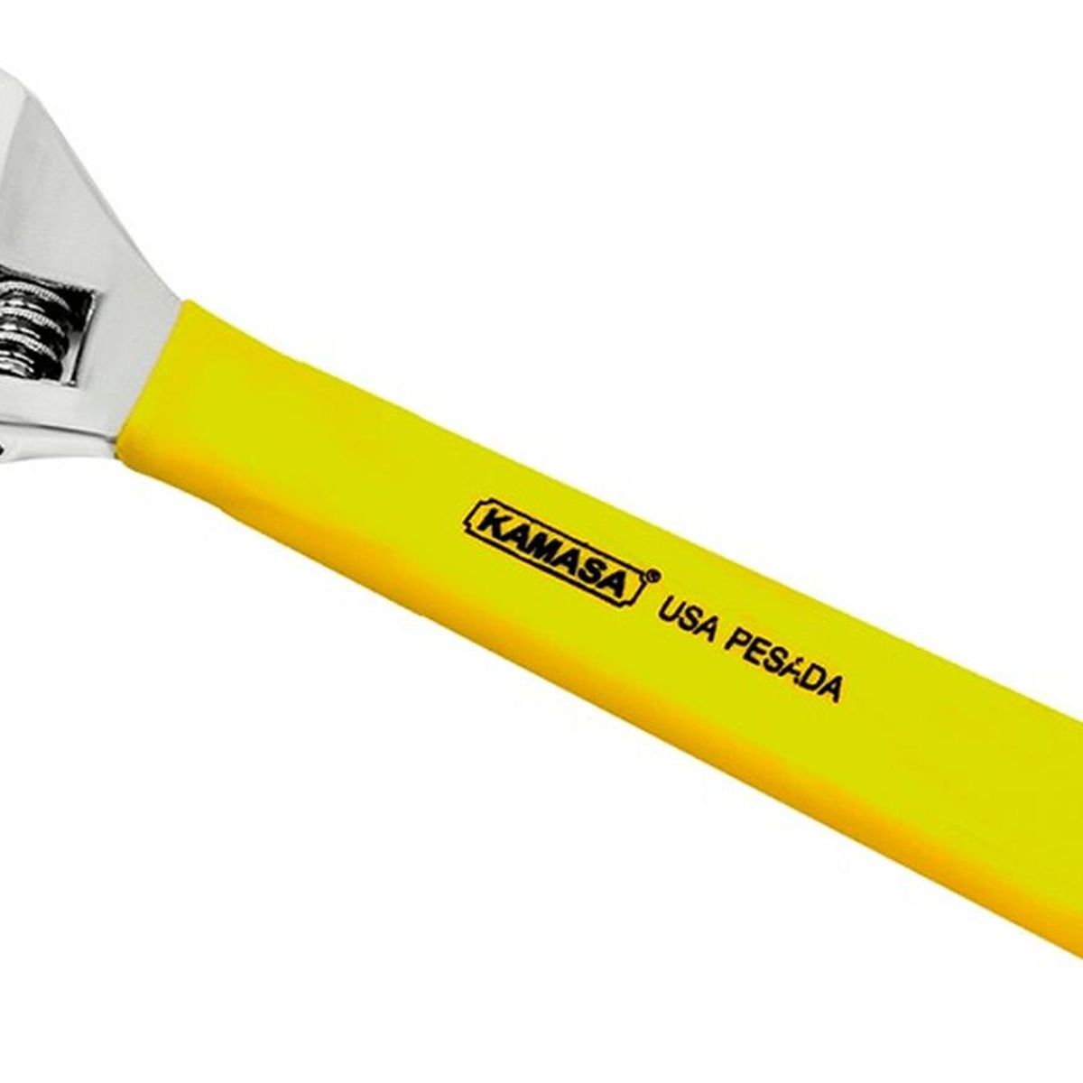 KAMASA - Llave Francesa 10 M/Amarillo Kamasa KM443