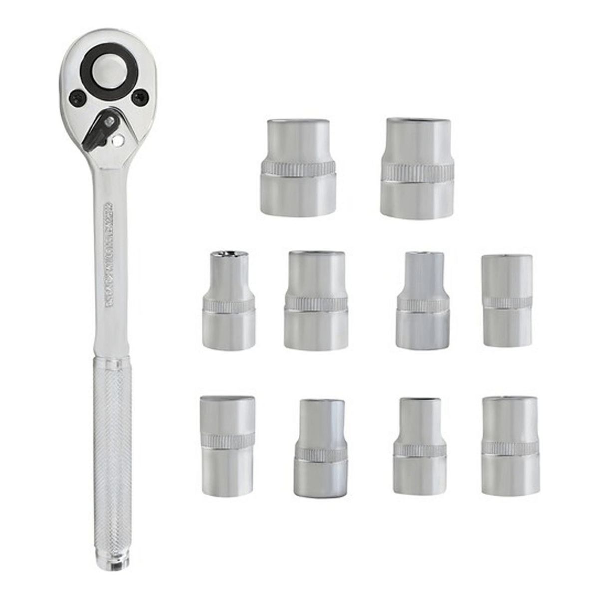 KAMASA - Set Llave Ratchet x1 + Dados  1/2" x10 Kamasa KM839