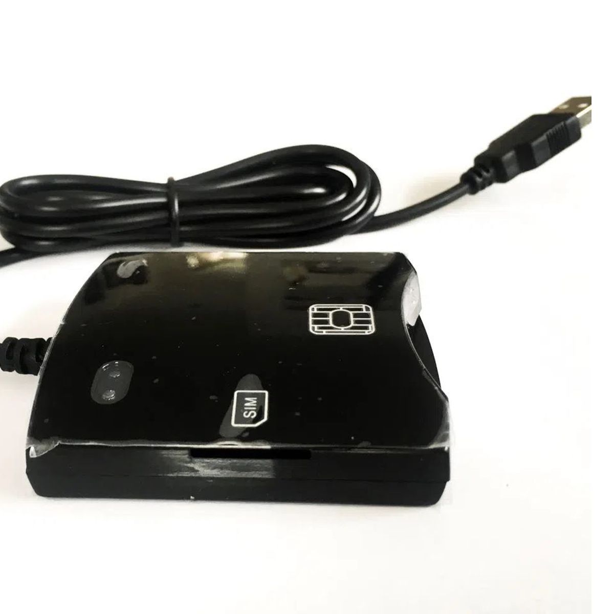 GENERICO - Lector De Dni Electrónico Smart Card  Negro