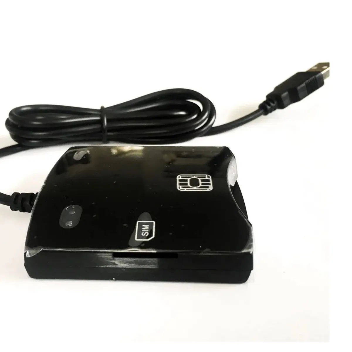 GENERICO - Lector De Dni Electrónico Smart Card  Negro