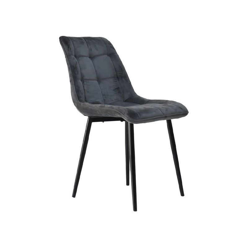 BONNO - Silla De Diseño Buhl Gris Bonno