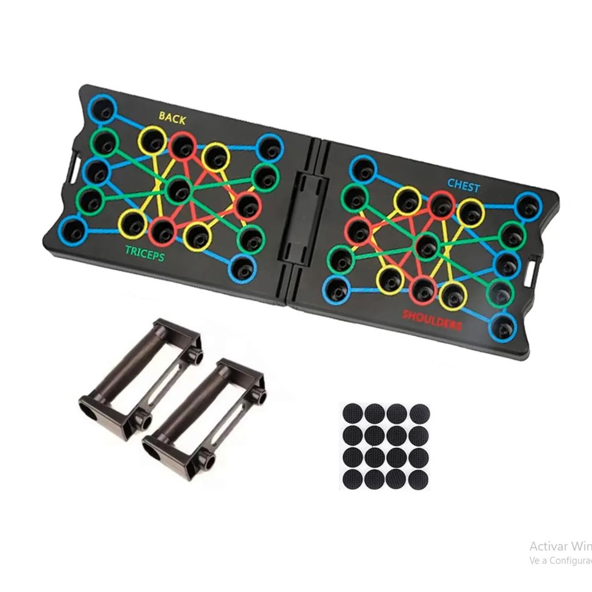 REAL FITNESS PERU - Tablero de Flexiones PUSH UP MULTIFUNCIONAL