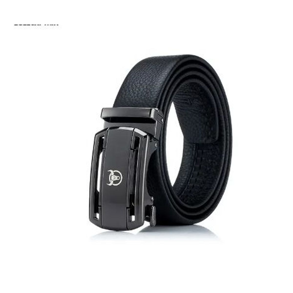 BULLCAPTAIN - Cinturon Correa de Cuero Bullcaptain PD2 Hebilla Automatica Hombres