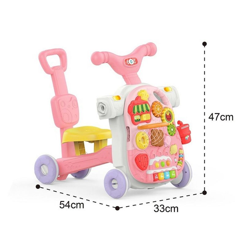 HUANGER - CAMINADOR  PARA BEBE 4 EN 1 CON CENTRO DE ACTIVIDADES