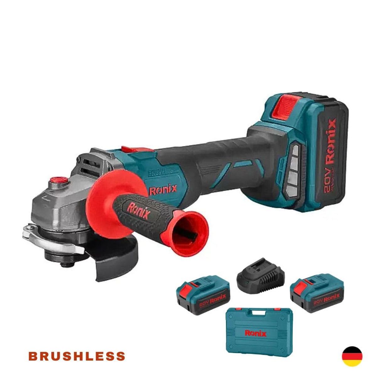 RONIX - Amoladora Esmeril Angular Brushless RONIX 8901K