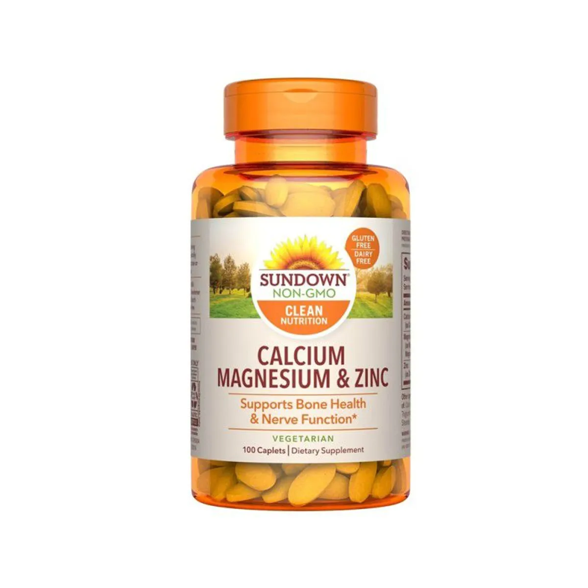 SUNDOWN - Calcio, Magnesio y Zinc x 100 cápsulas - Sundown