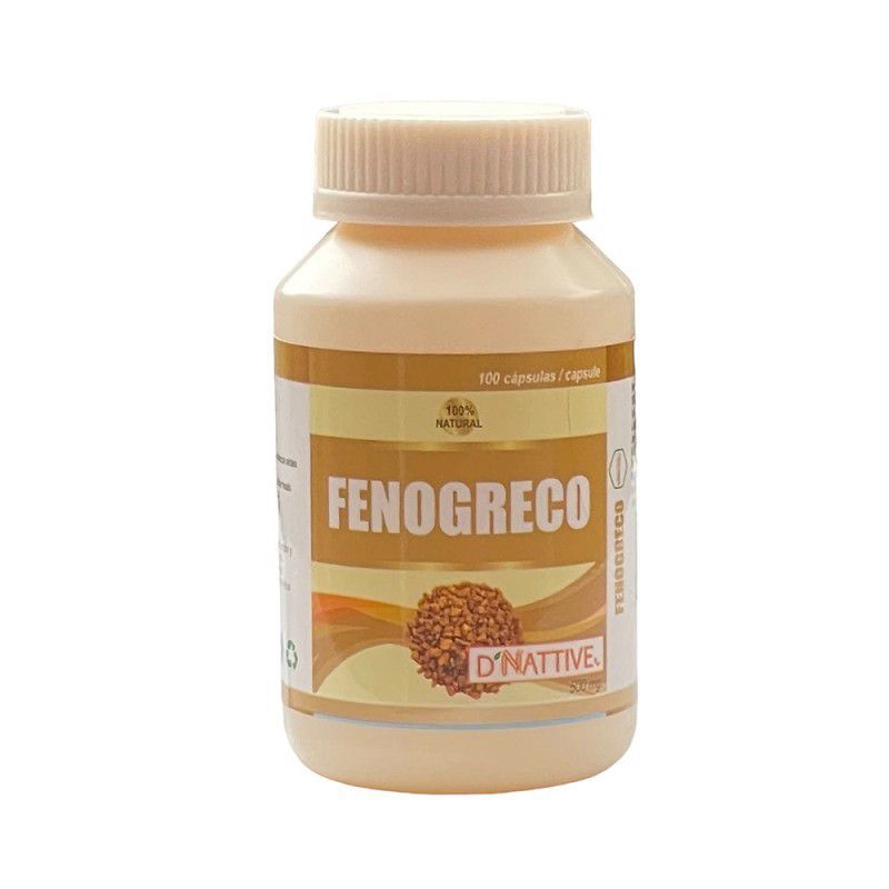 GENERICO - Fenogreco en Cápsulas 500 mg x 100 u - D'Nattive