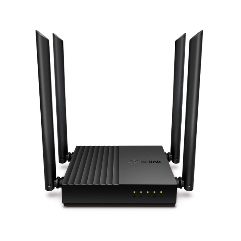 TP LINK - ROUTER TP-LINK ARCHER C64 V1 AC1200 4 ANTENAS DUAL BAND P/N:ARCHER C64