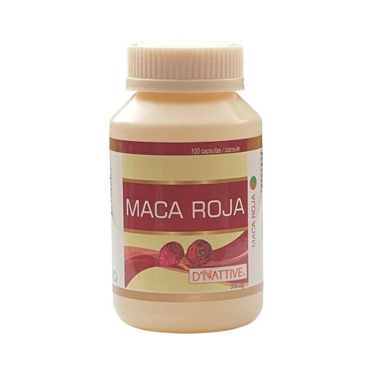 GENERICO - Maca Roja en cápsulas 100u x 500mg - Dnattive