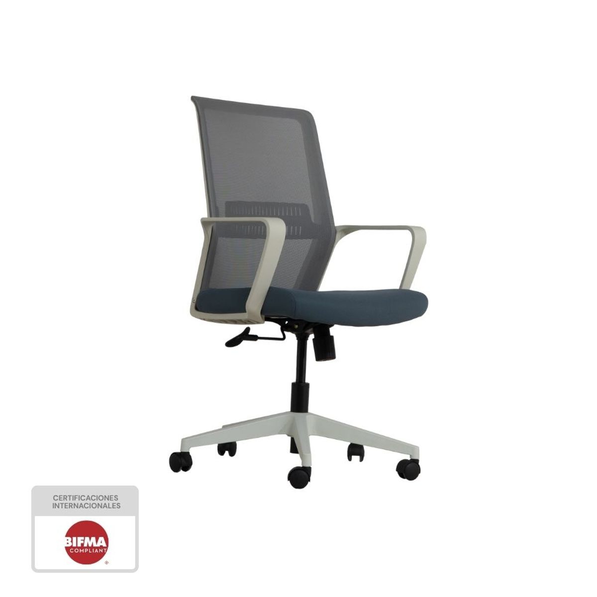 NIHM - Silla de Oficina Ergonómica Nihmo 1 Blanco