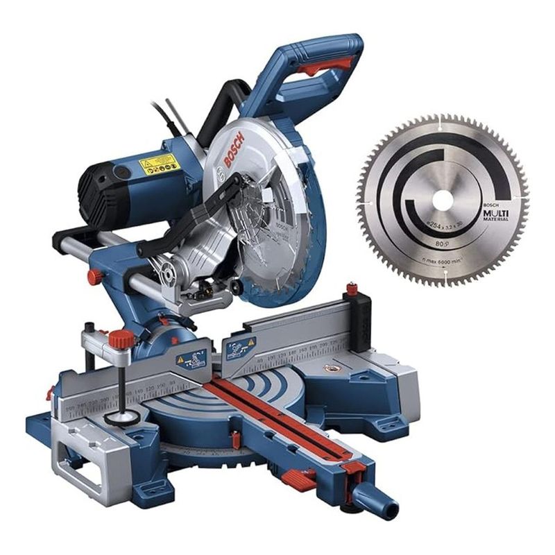 BOSCH - Sierra Ingleteadora Telescópica 10" (254 mm) 1800W Bosch GCM 254 D