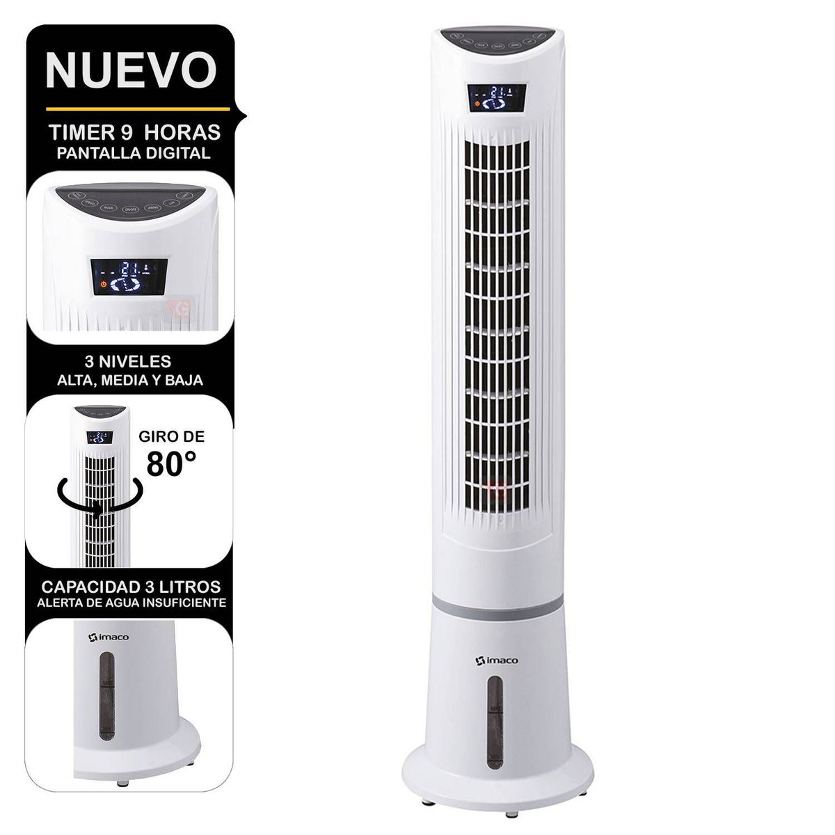 IMACO - Enfriador de Aire Digital IYS5535 58W