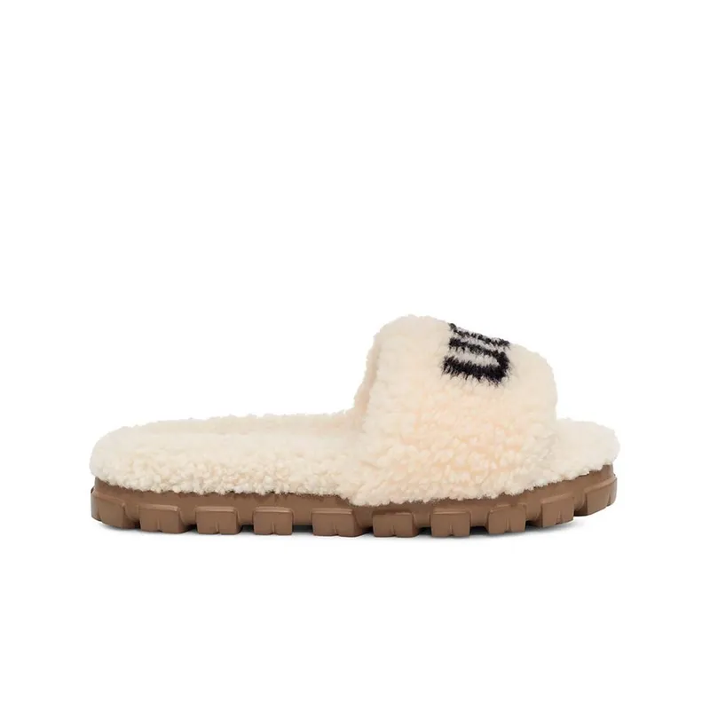 UGG - Sandalias UGG Cozetta Curly Graphic Natural Mujer