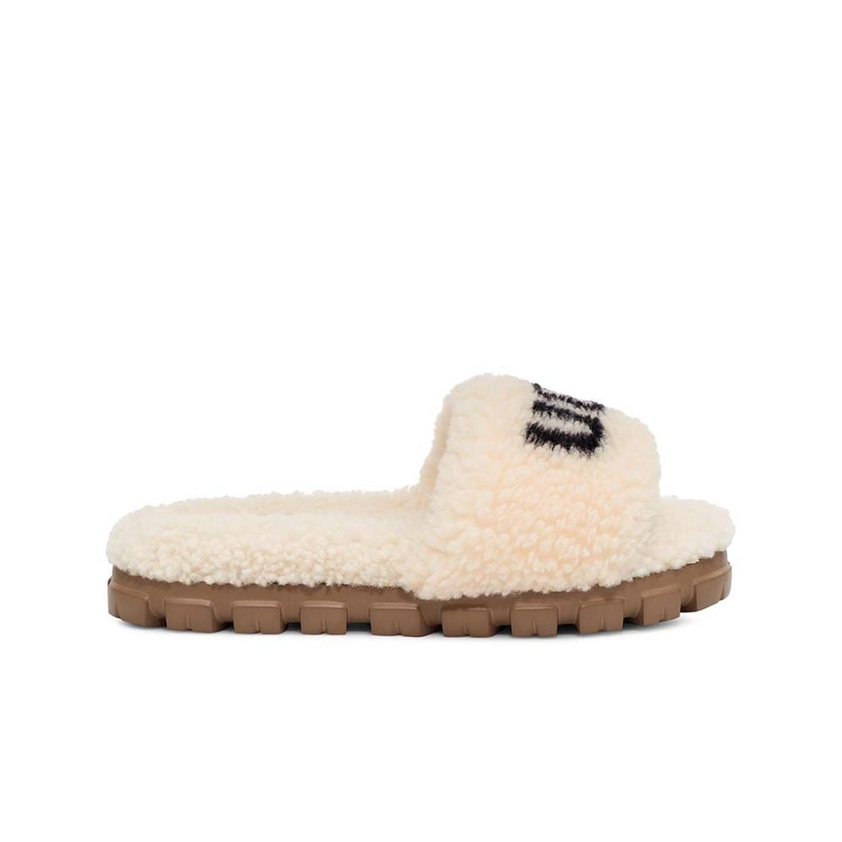 UGG - Sandalias UGG Cozetta Curly Graphic Natural Mujer