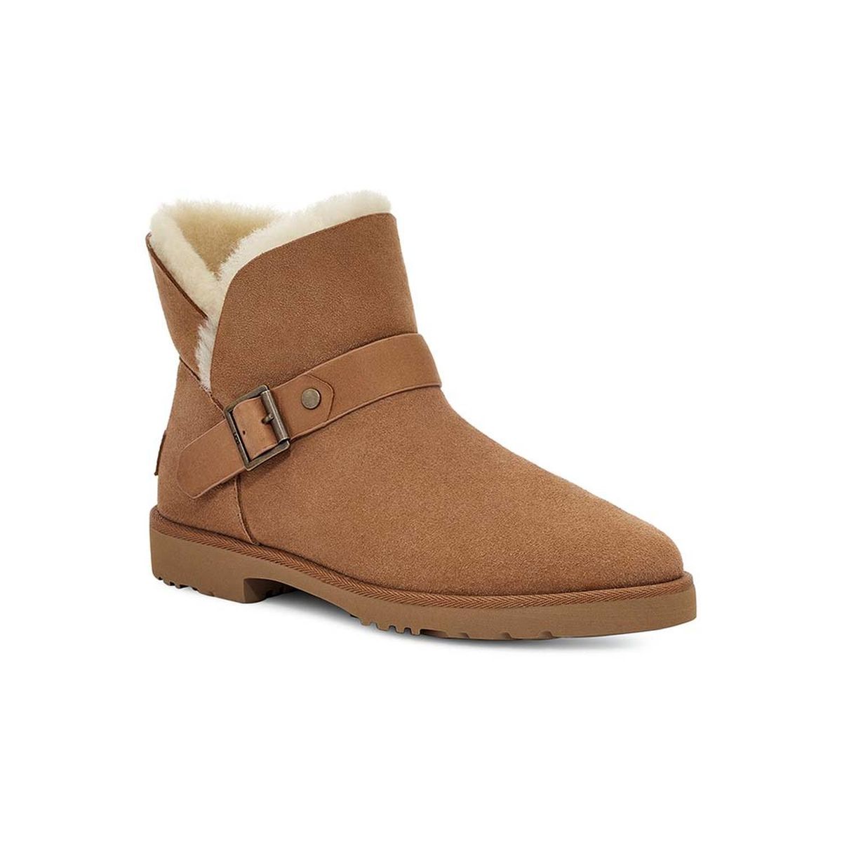 UGG - Botines UGG Romely Short Buckle Chestnut Mujer