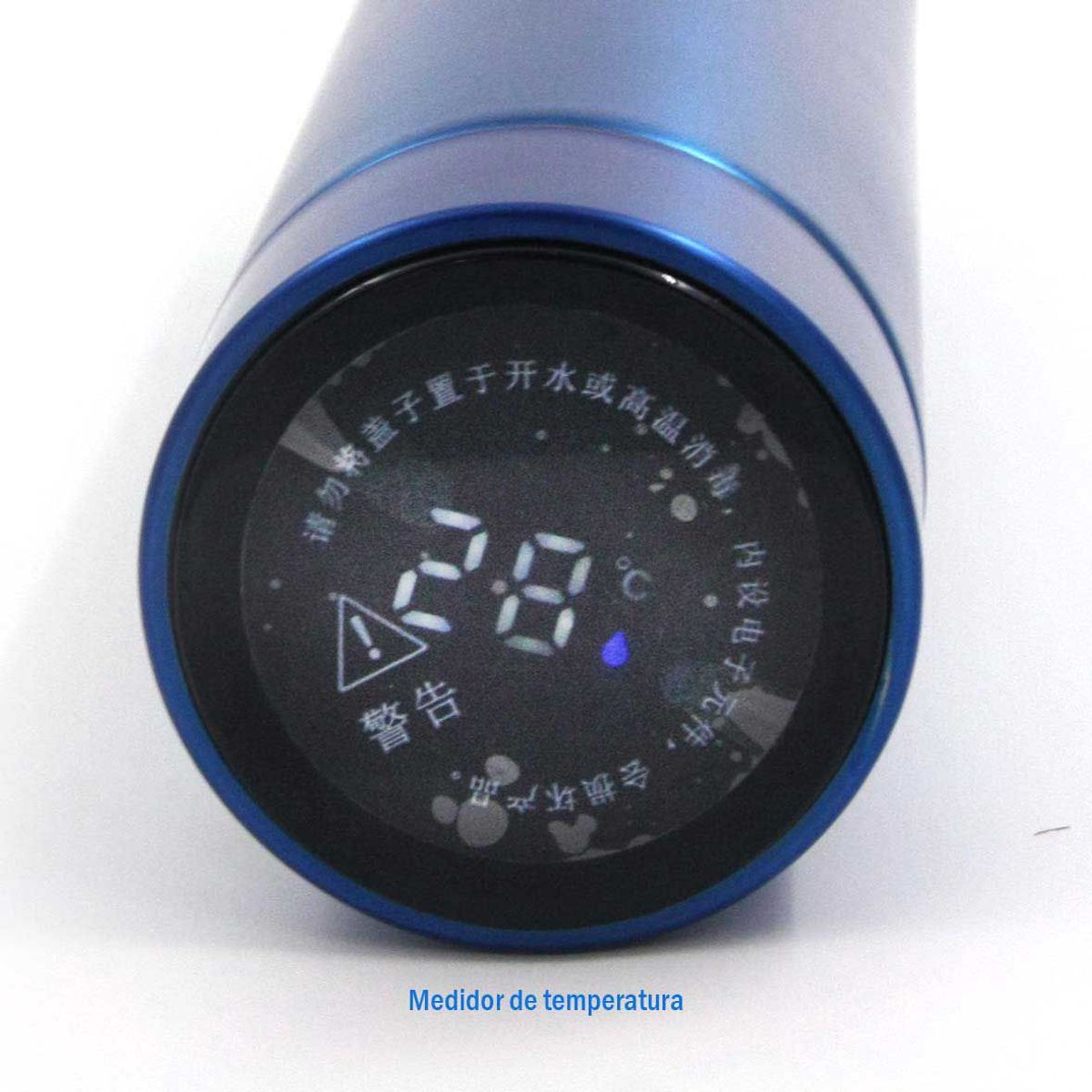 GENERICO - TERMO DIGITAL SMART TACTIL LED CONTROL DE TEMPERATURA ACERO INOXIDABLE