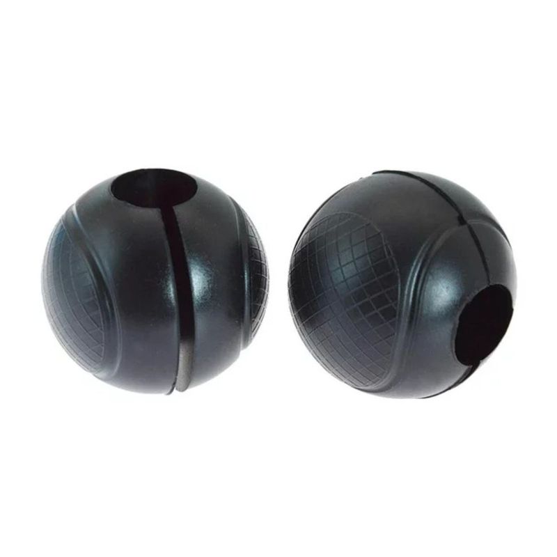 GENERICO - Grip Bola Agarre Mancuerna Gimnasio Negro