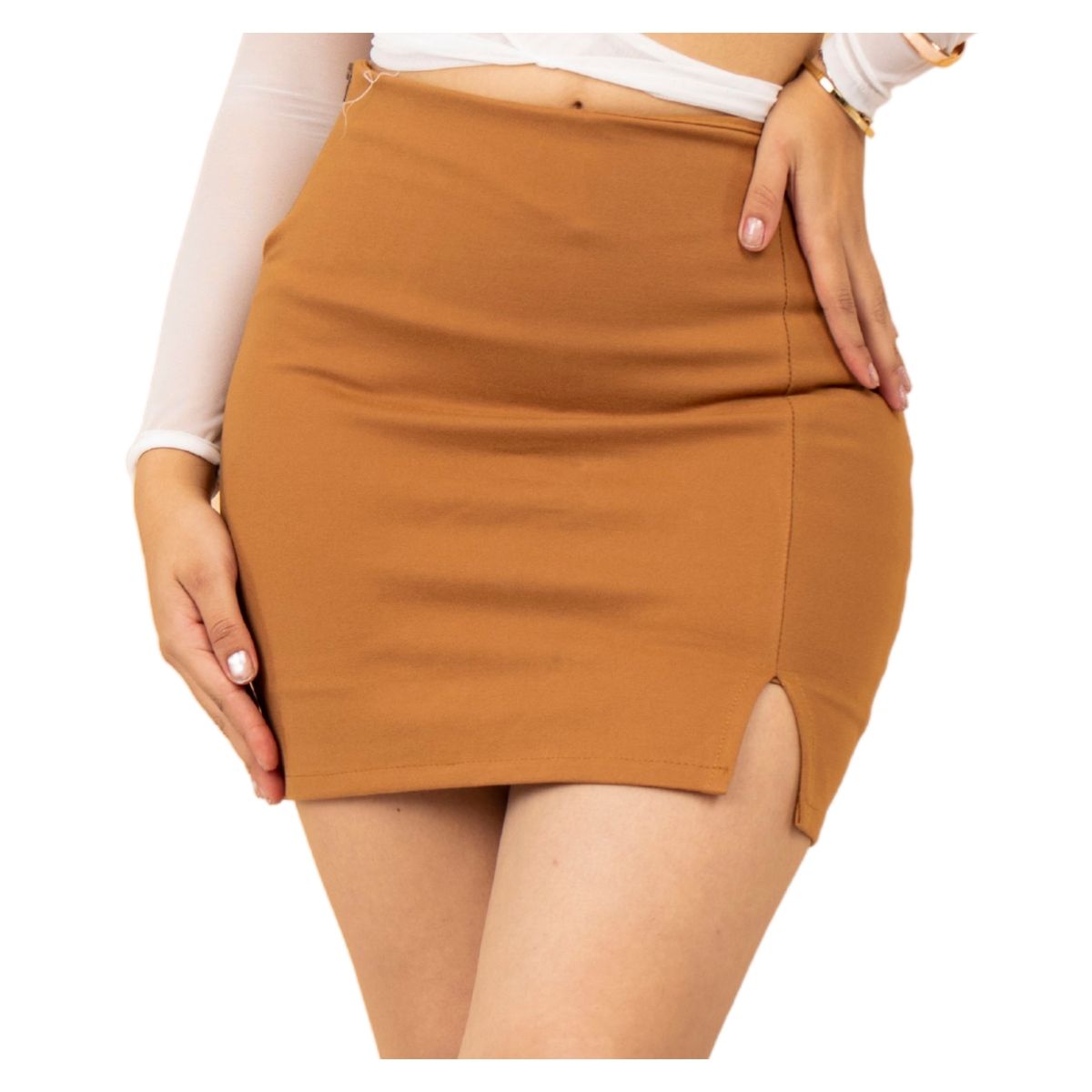 GENERICO - Falda Short Loma Yesi Mujer