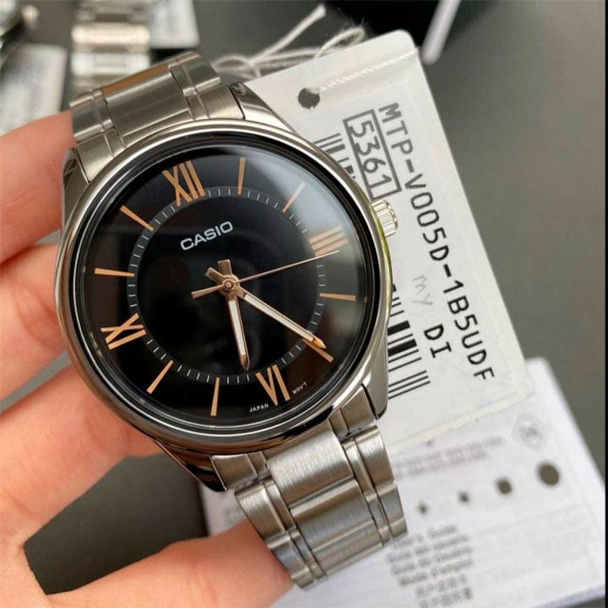 CASIO - Reloj Casio MTP-V005D-1B5 Hombre