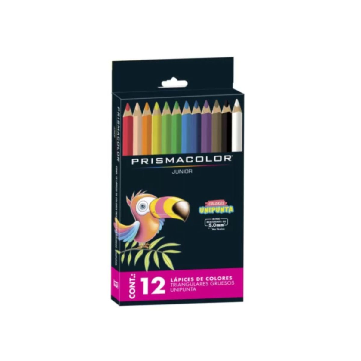 PRISMACOLOR - Colores Prismacolor Junior 12Ct Jumbo Triangular Thick