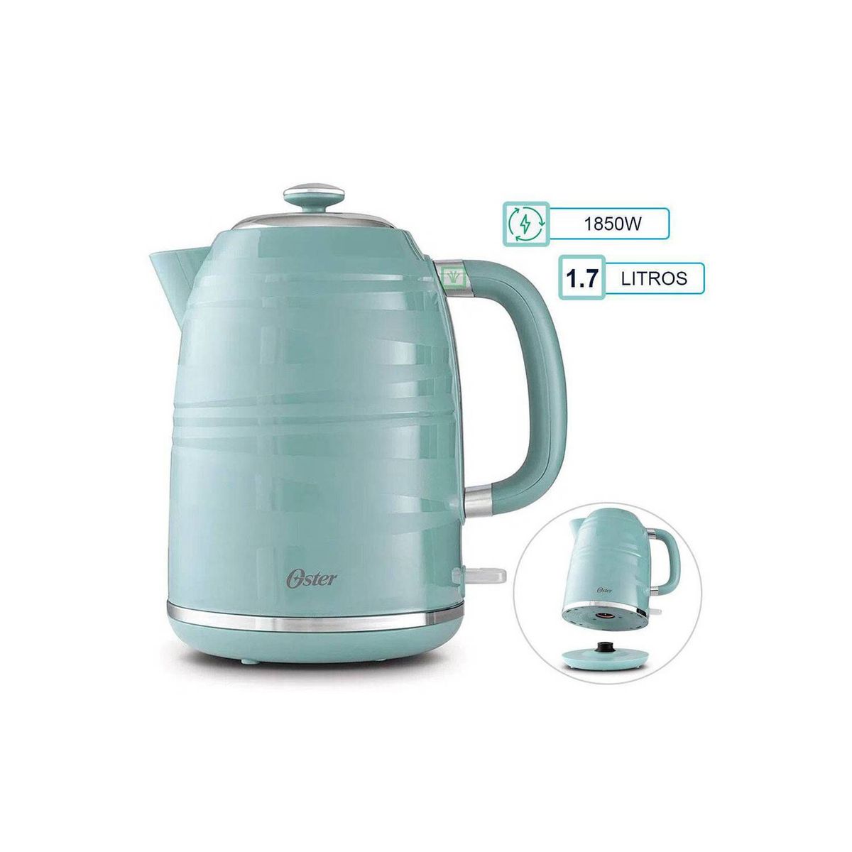 OSTER - Hervidor Eléctrico BVSTKT4177V 1.7 L
