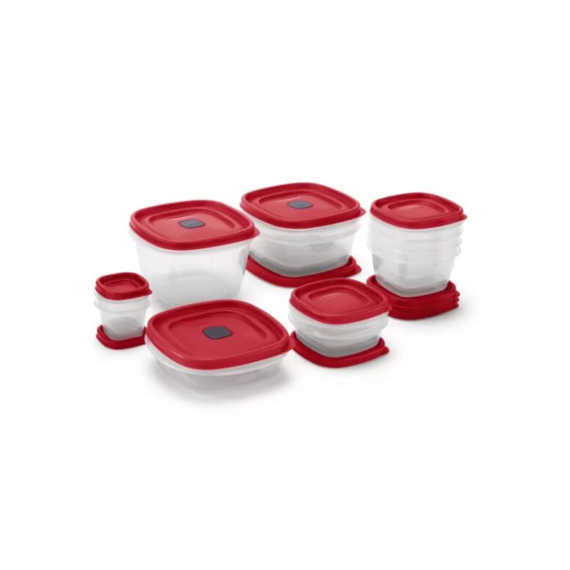 RUBBERMAID - Set Hermeticos Rubbermaid Easy Find Lids 24 Piezas