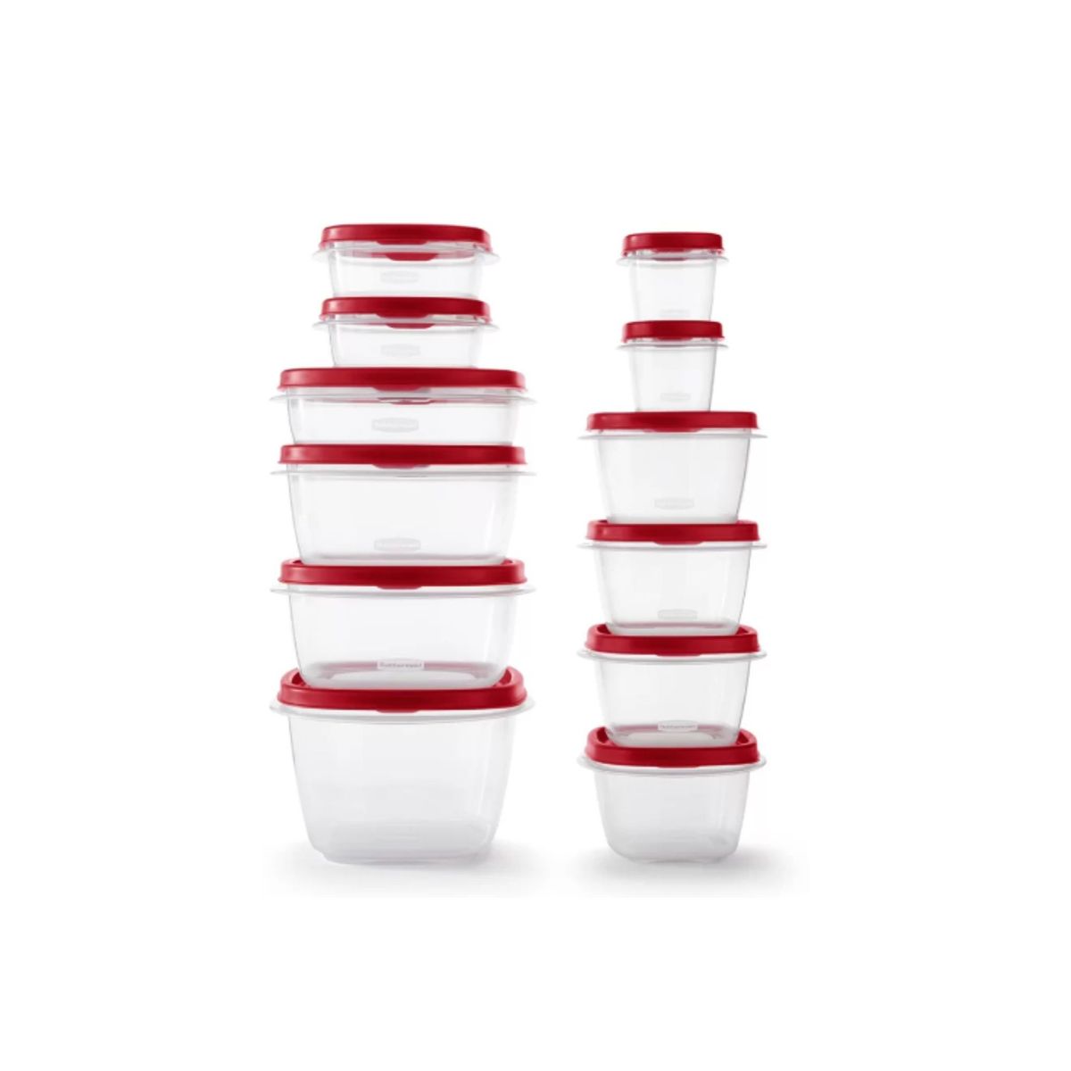 RUBBERMAID - Set Hermeticos Rubbermaid Easy Find Lids 24 Piezas