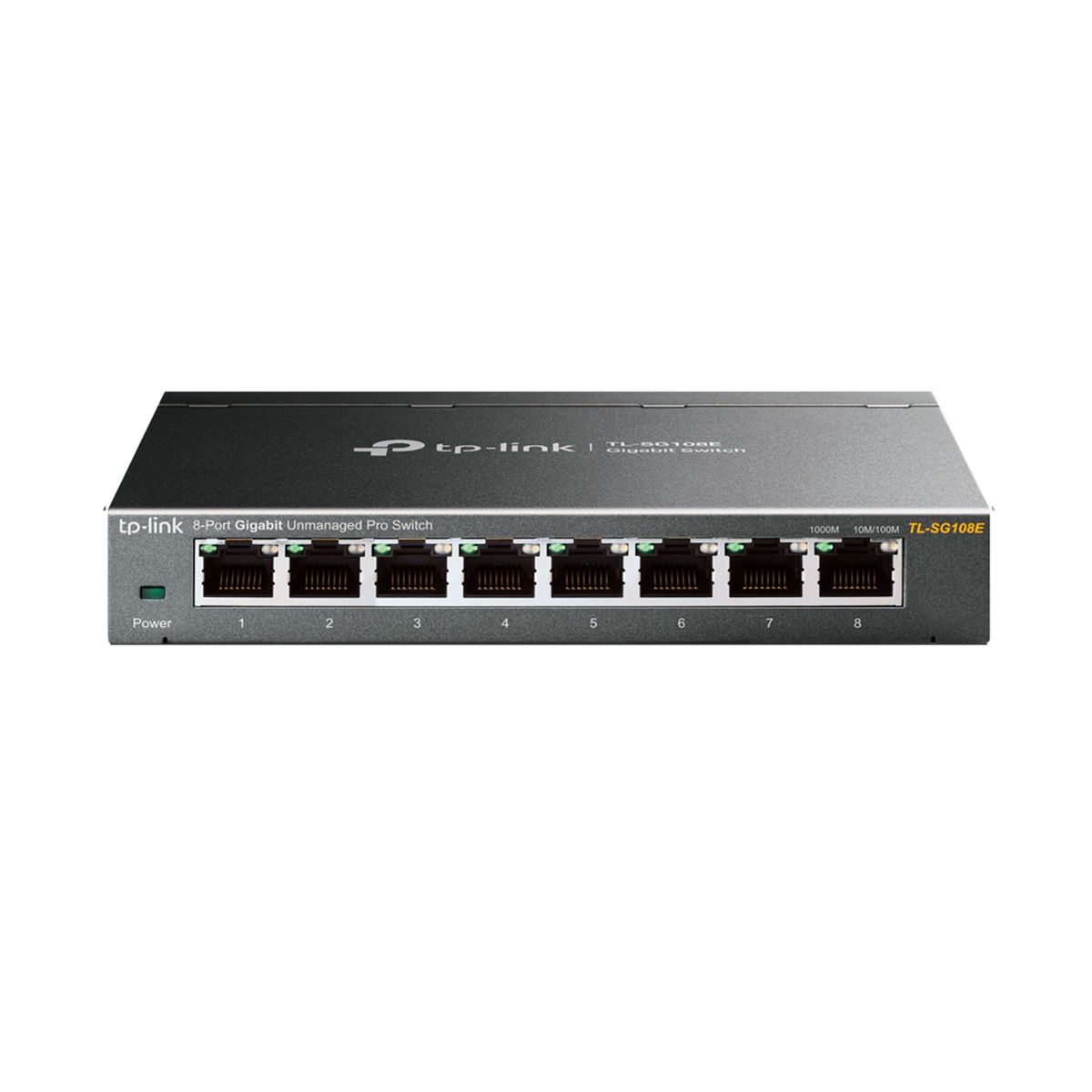 TP LINK - SWITCH TP-LINK TL-SG108E 8 PUERTOS GIGABIT  P/N:1731500036