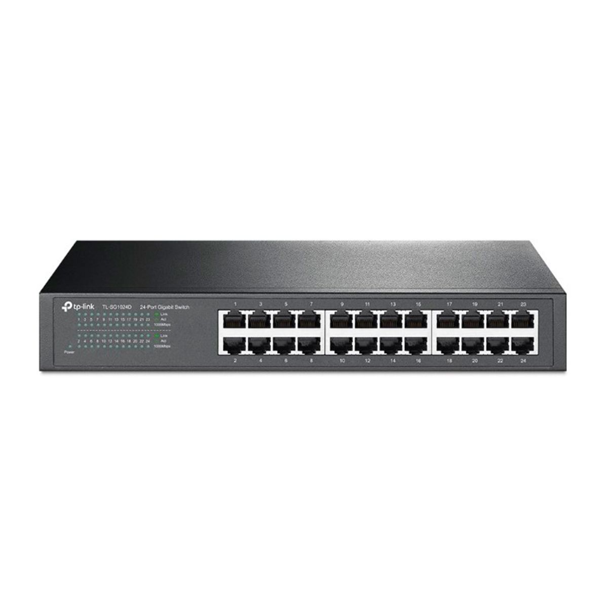 TP LINK - SWITCH TP-LINK TL-SG1024D V10.0 24 PUERTOS GIGABIT  P/N: TLSG1024D