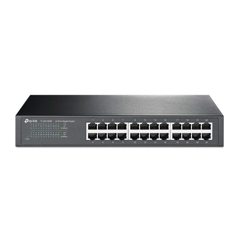 TP LINK - SWITCH TP-LINK TL-SG1024D V10.0 24 PUERTOS GIGABIT  P/N: TLSG1024D