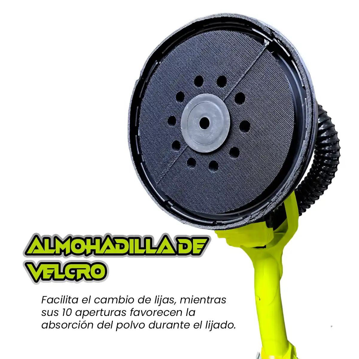 XCORT - Lijadora Telescópica de Drywall para Pared y Techo 900W Xsf02-225L