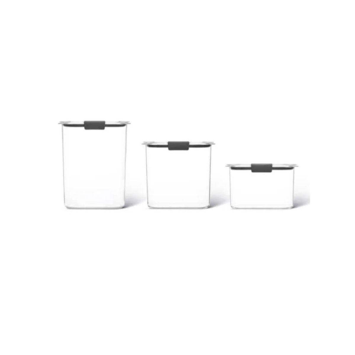 RUBBERMAID - Set Hermeticos Rubbermaid Brilliance Pantry 3 Piezas