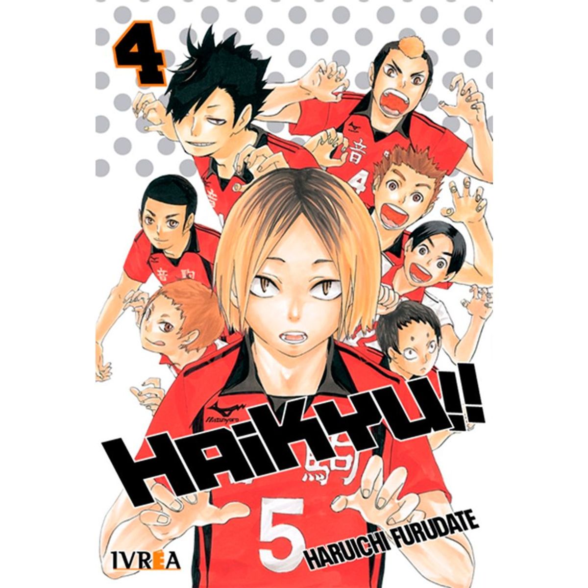 IVREA - Manga Haikyu!! Tomo 4