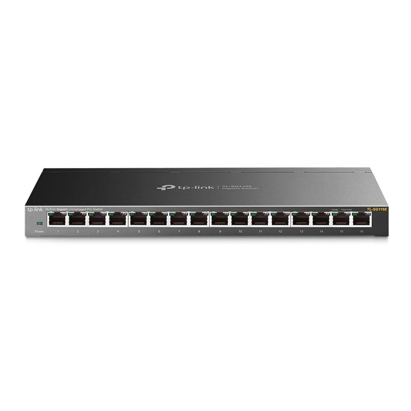 TP LINK - SWITCH TP-LINK TL-SG116E V2.2 16 PUERTOS GIGABIT ADM. P/N: TLSG116E