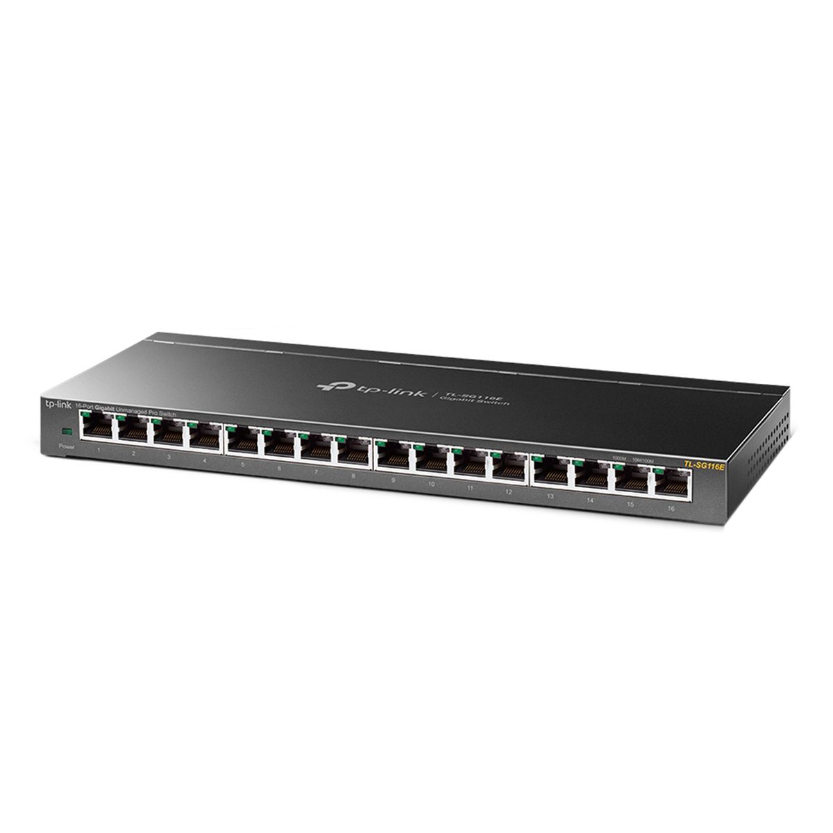 TP LINK - SWITCH TP-LINK TL-SG116E V2.2 16 PUERTOS GIGABIT ADM. P/N: TLSG116E