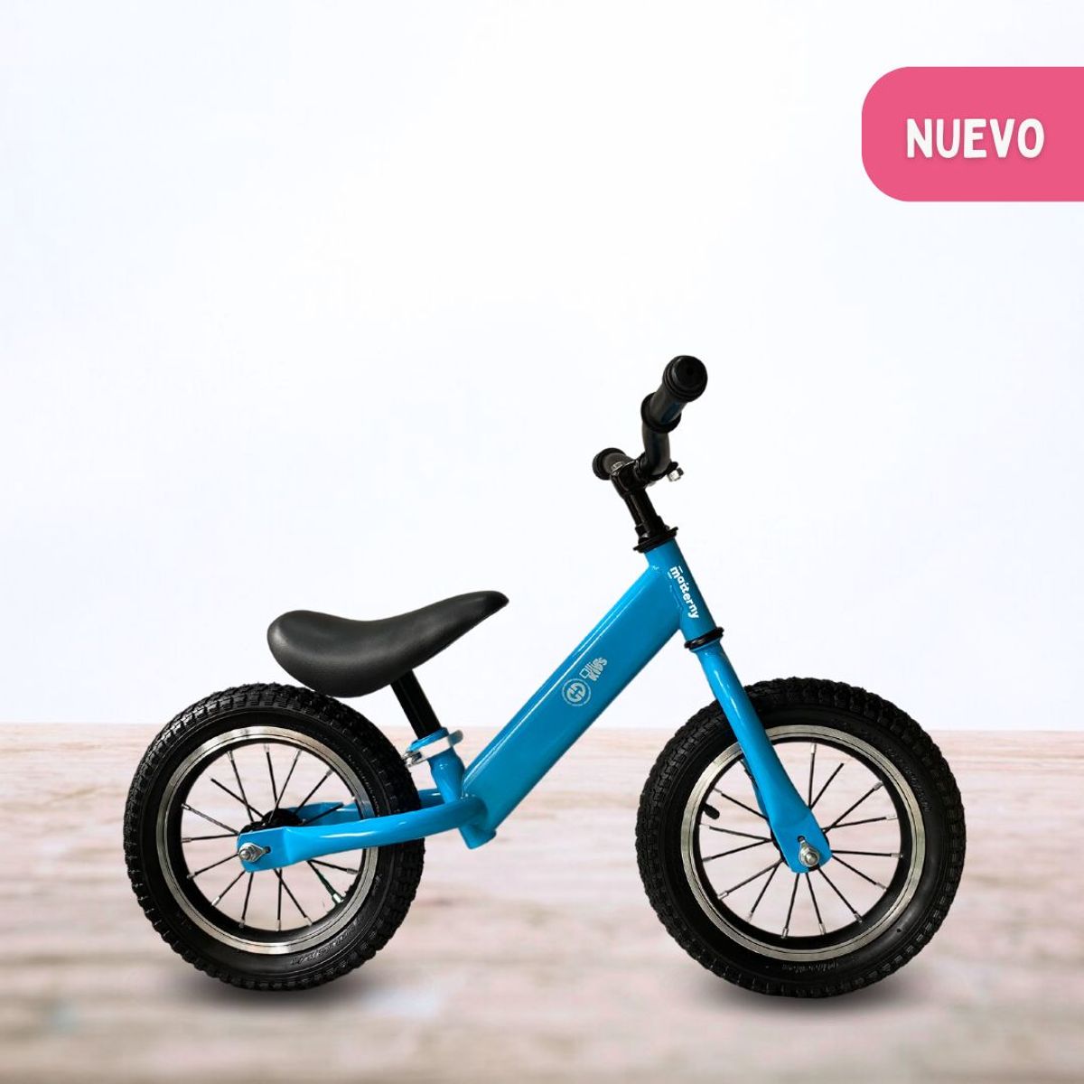 CUZKA - Bicicleta de Equilibrio Aro 12 «BALANCE» Light Blue