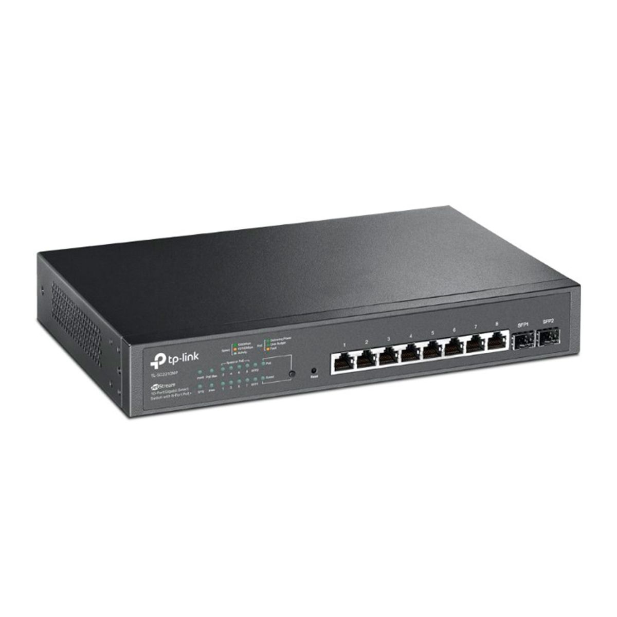 TP LINK - SWITCH TP-LINK TL-SG2210MP V1 JETSTREAM 10 PUERTOS P/N:TL-SG2210MP