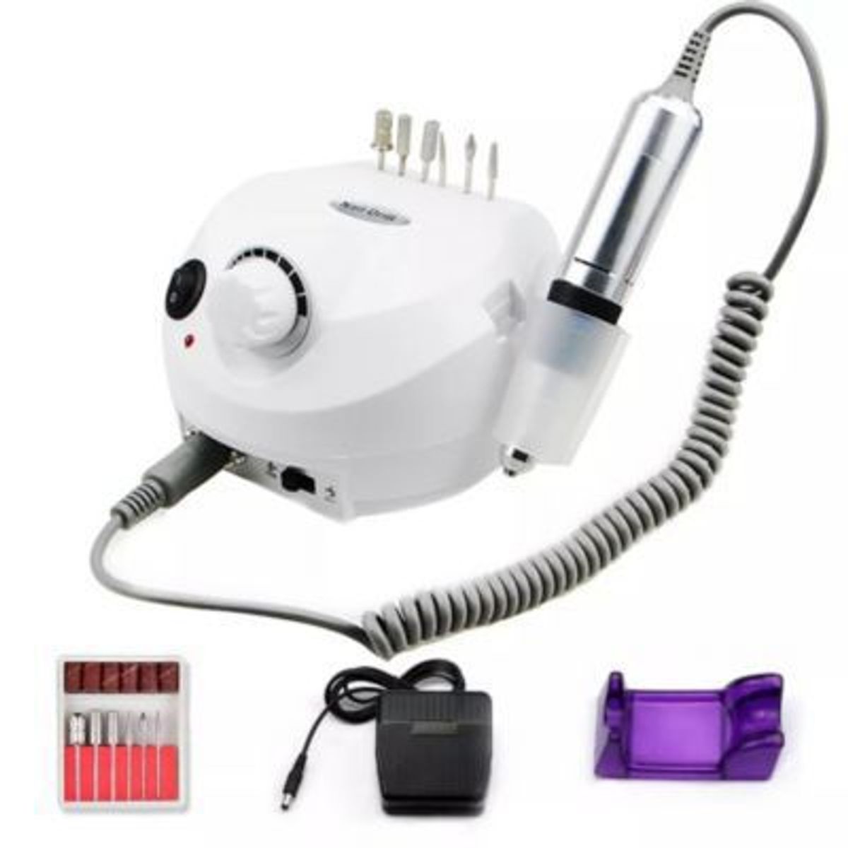 OEM - Pulidor Manicura y Pedicura con Lima Eléctrica Cortador 20W 35000 RPM