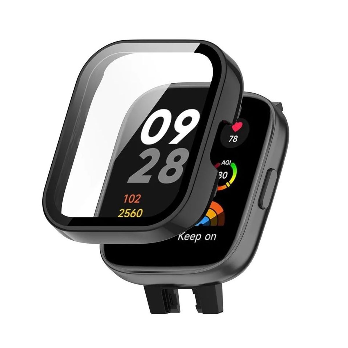 GENERICO - Case Funda 360 para REDMI WATCH 3 - Negro