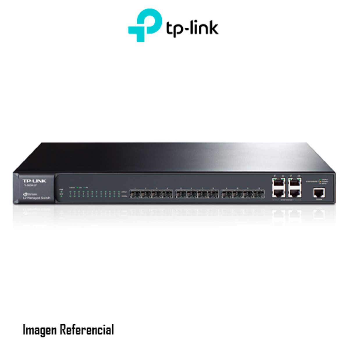 TP LINK - SWITCH ADMINISTRABLE TP-LINK TL-SG5412F 12 PUERTOS + 4  P/N: TLSG5412F