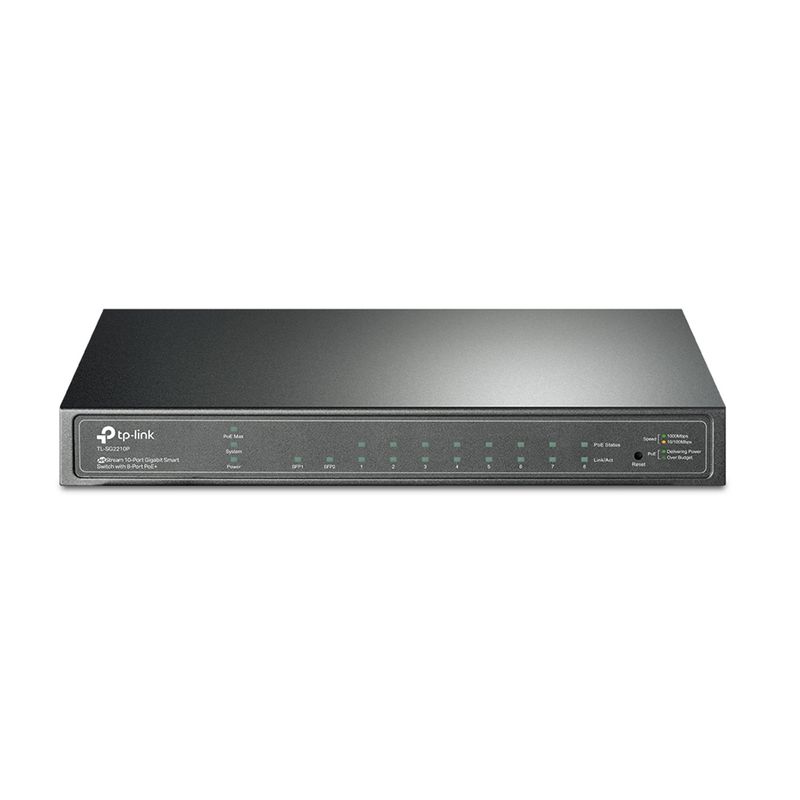 TP LINK - SWITCH TP-LINK TL-SG2210P JETSTREAM 8 PUERTOS PN: TL-SG2210P