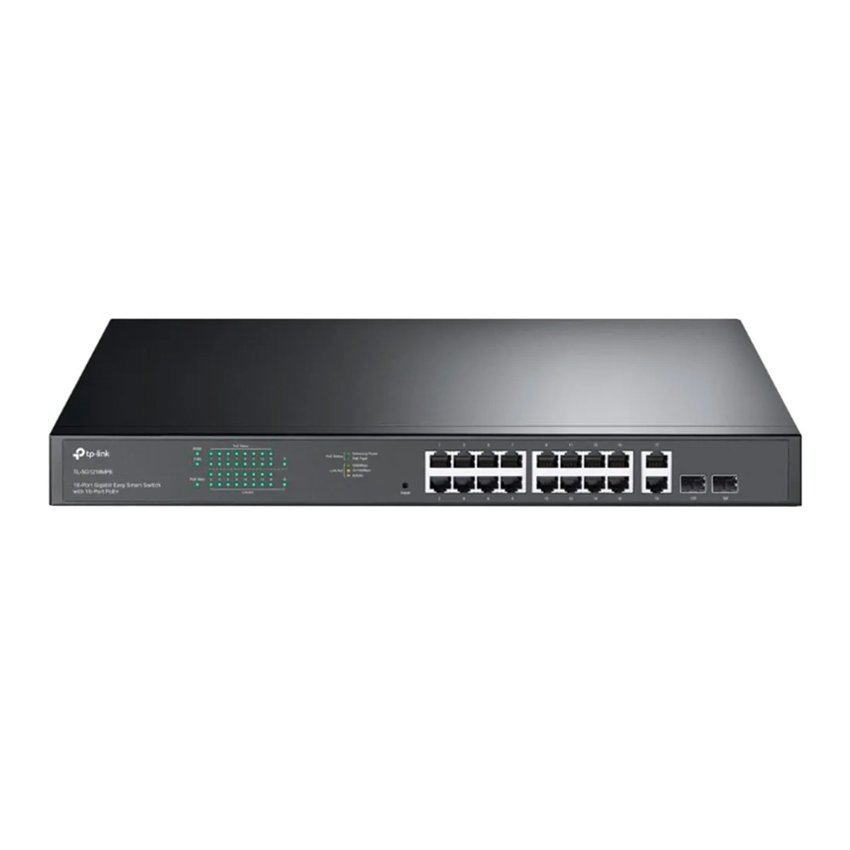 TP LINK - SWITCH ADMINISTRABLE TP-LINK TL-SG1218MPE 16 POE+ 2PT P/N:TL-SG1218MPE V4.0