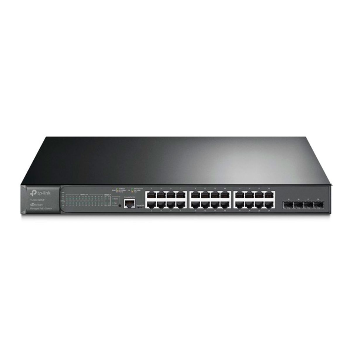 TP LINK - SWITCH ADMINISTRABLE TP-LINK TL-SG3428MP 24 PUERTOS POE P/N:1760500229