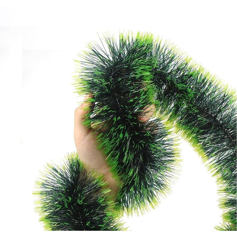 GENERICO - 3 unid Guirnaldas navideñas adornos para árbol de navidad 2mts x 11 cm