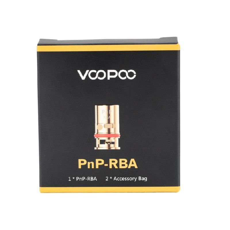VOOPOO - Resistencia VOOPOO PnP RBA 0.6 ohm - para Drag X/S Argus Pro